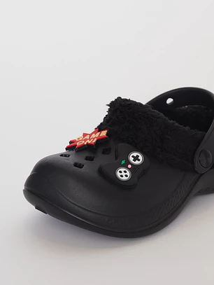 Pantufla Eva Unisex Negro Familyshop