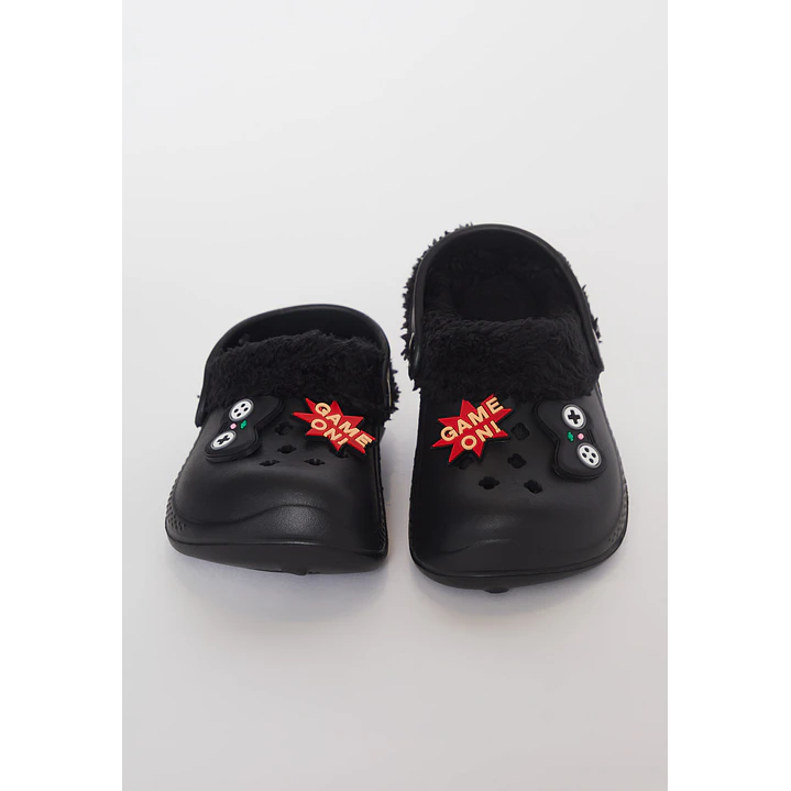 Pantufla Eva Unisex Negro Familyshop 3