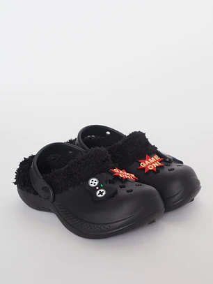 Pantufla Eva Unisex Negro Familyshop