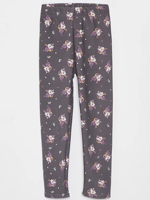 Calza Forrada Niña Acero Familyshop