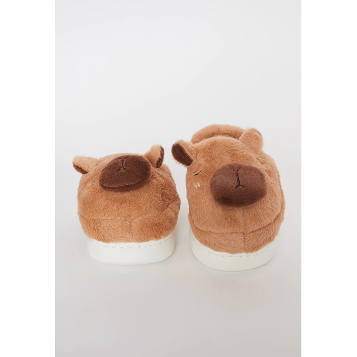 Pantufla Animal Mujer Café Familyshop 2