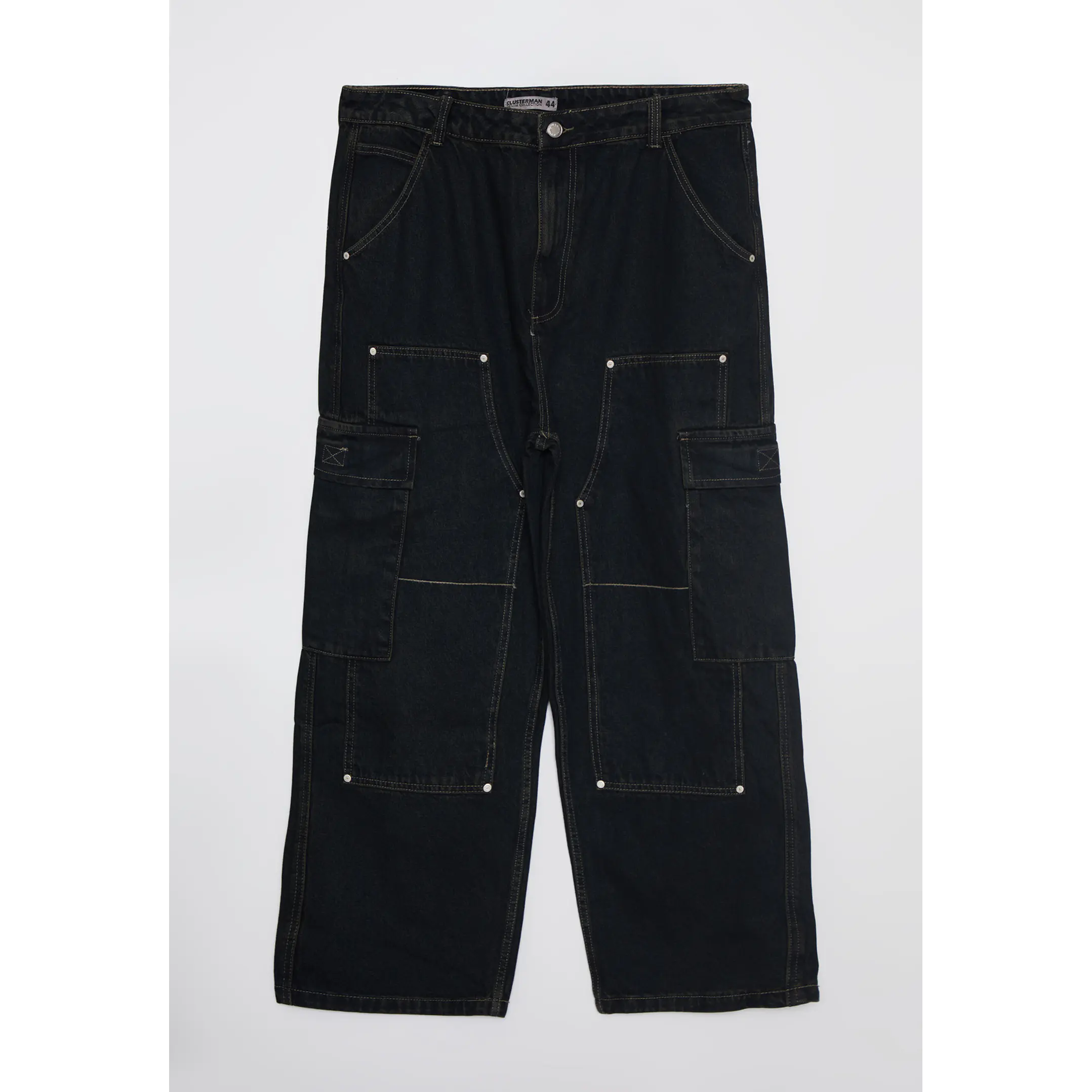 Jeans Carpintero Cargo Hombre Azul Familyshop 1
