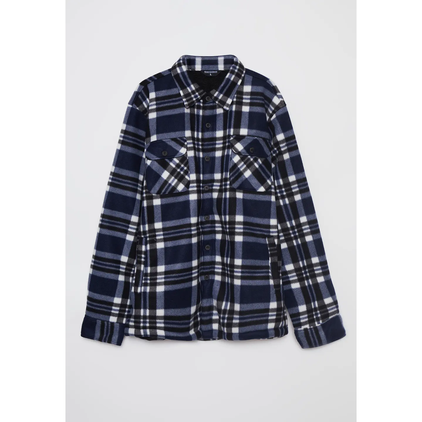Chaqueta Escocesa Franela Hombre Azul Familyshop 5