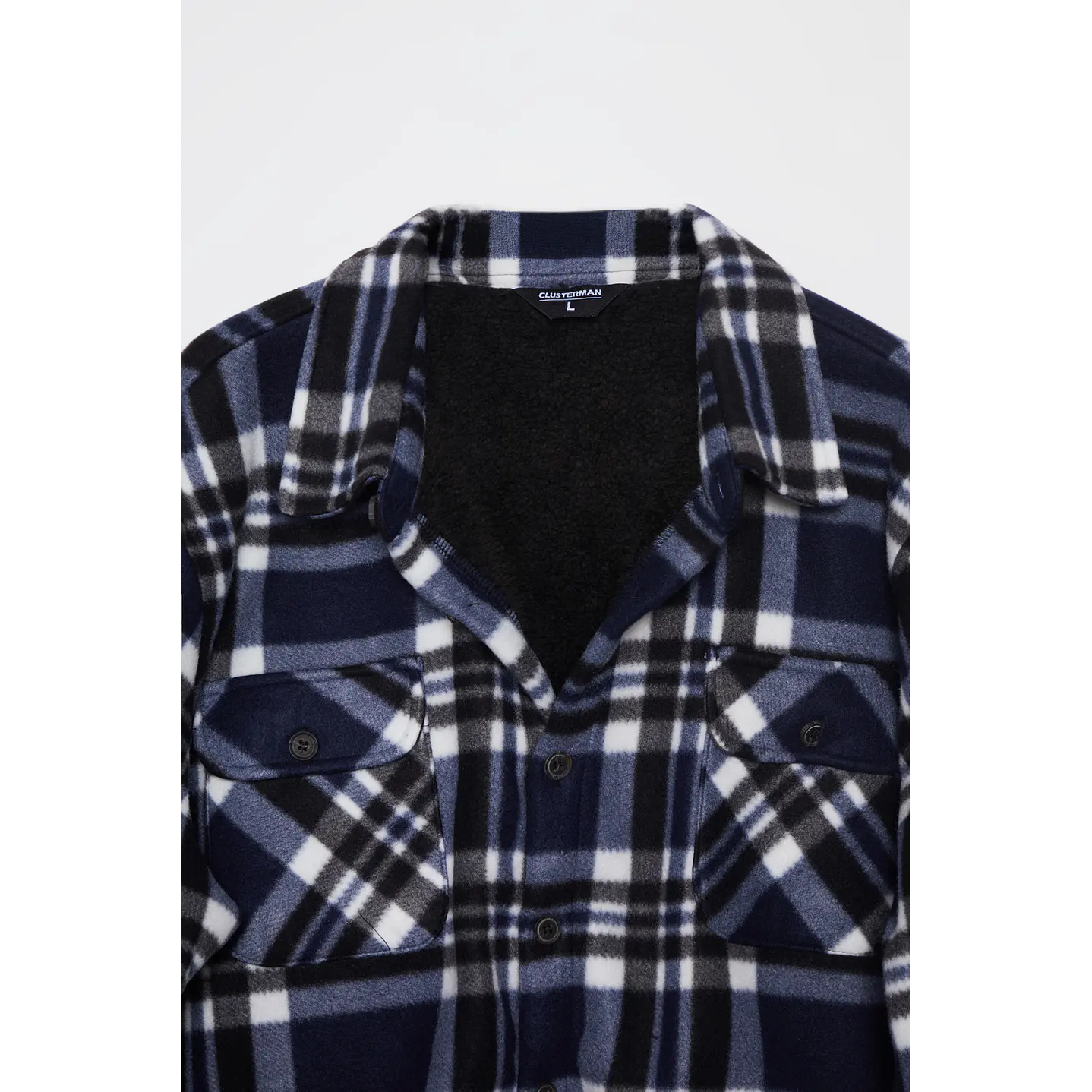Chaqueta Escocesa Franela Hombre Azul Familyshop 6