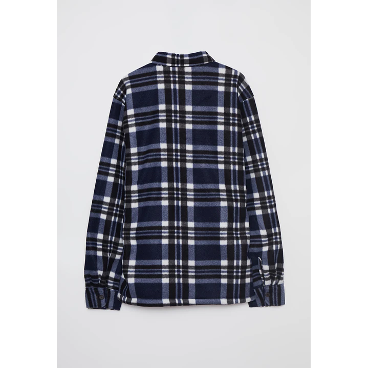 Chaqueta Escocesa Franela Hombre Azul Familyshop 3