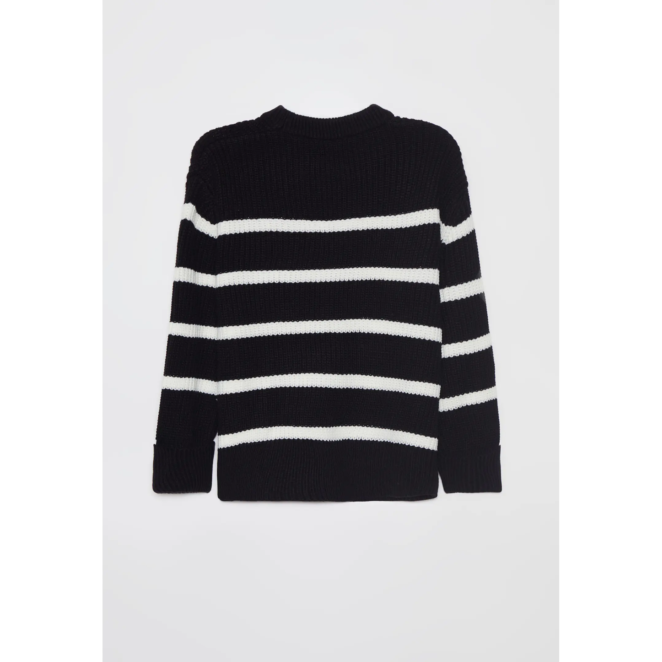 Sweater Rayas Mujer Negro Familyshop 2
