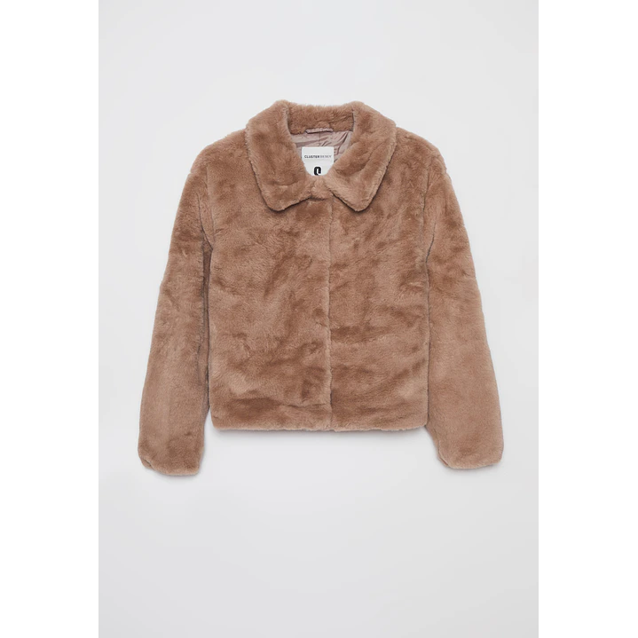 Chaqueta Piel Mujer Beige Familyshop 1