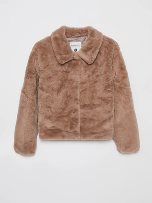 Chaqueta Piel Mujer Beige Familyshop