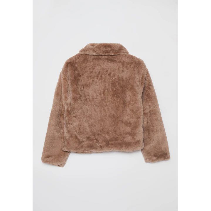 Chaqueta Piel Mujer Beige Familyshop 2