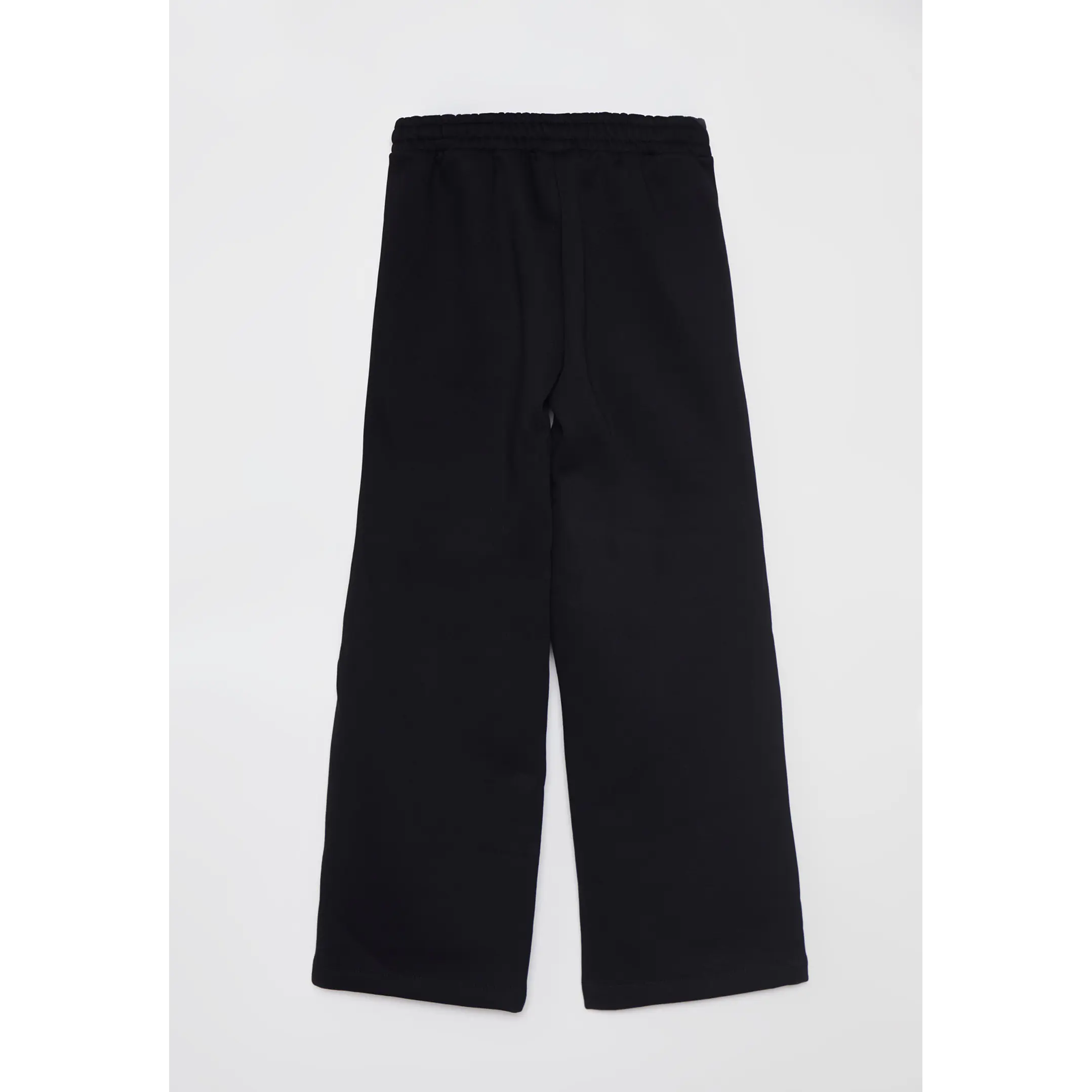 Pantalón Buzo Wide Leg Mujer Negro Familyshop 2