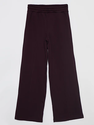 Pantalón Buzo Wide Leg Mujer Uva Familyshop