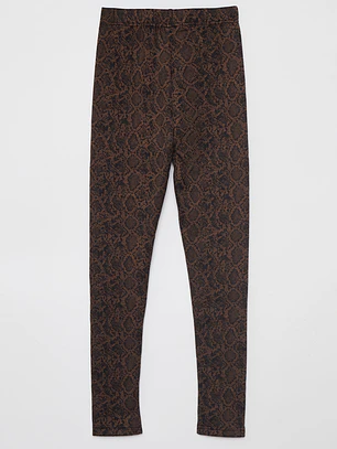 Calza Térmica Piel Interior Mujer Café Familyshop