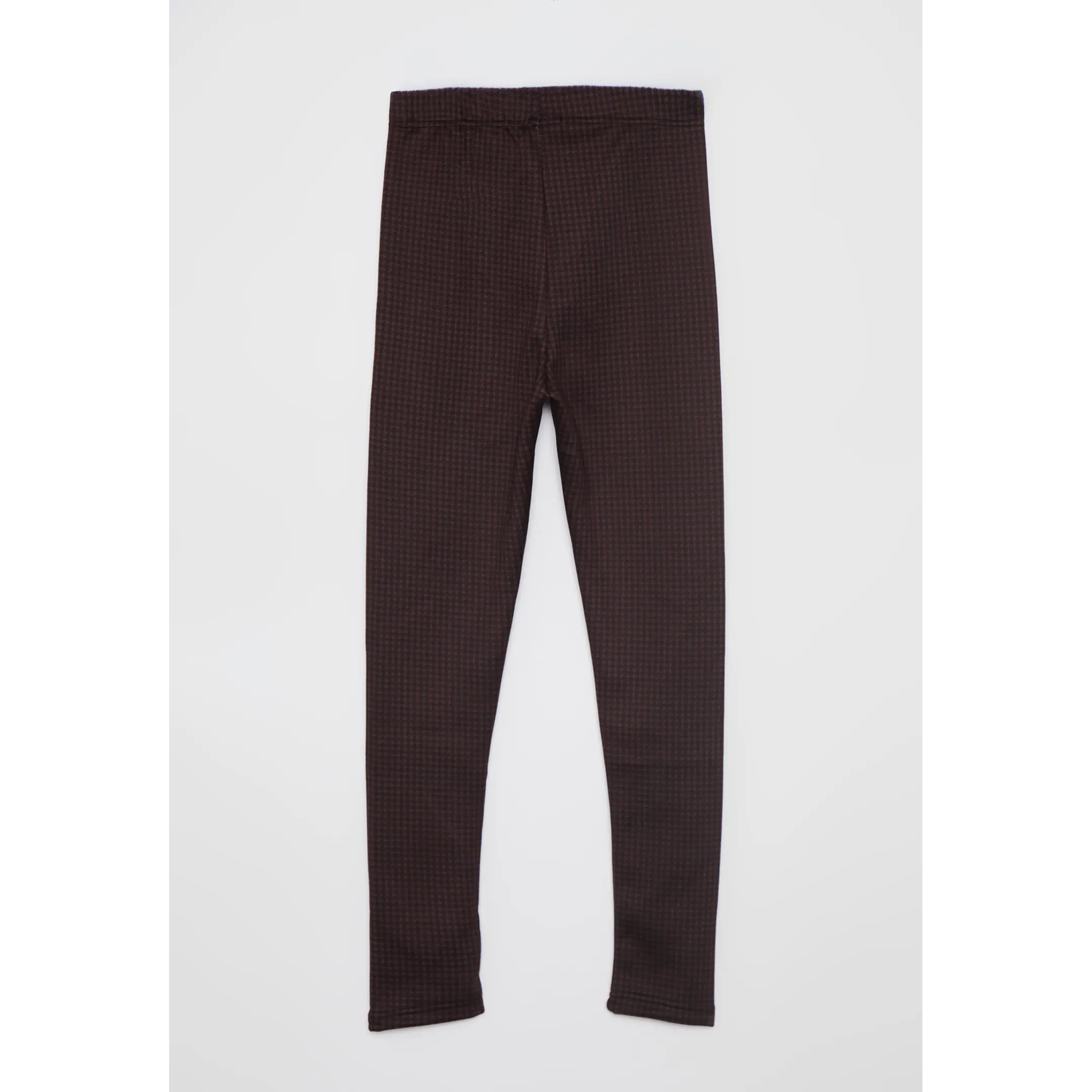 Calza Térmica Cuadros Mujer Café Familyshop 1