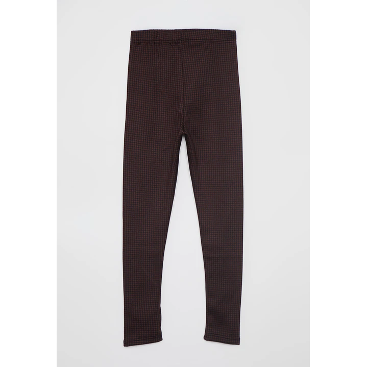 Calza Térmica Cuadros Mujer Café Familyshop 1