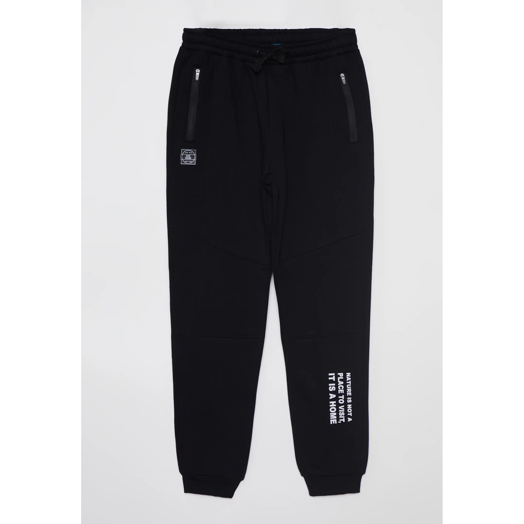 Pantalón Buzo Cortes Lolo Negro Familyshop 1