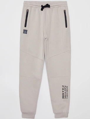 Pantalón Buzo Cortes Lolo Beige Familyshop