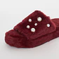 Pantufla Perlas Mujer Celeste Familyshop - Miniatura 3