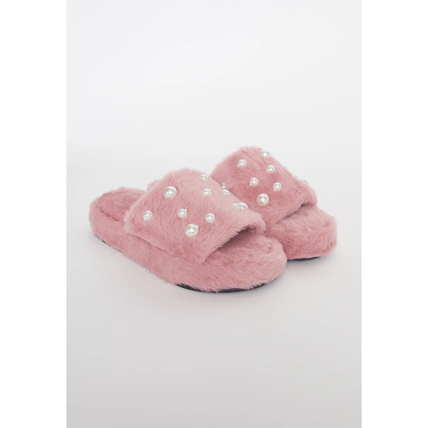 Pantufla Perlas Mujer Rosado Familyshop 1