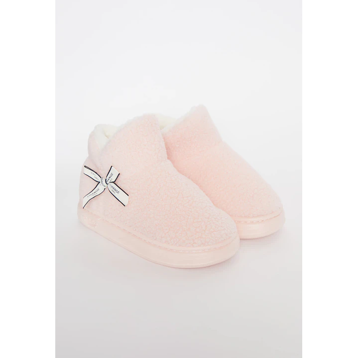Pantufla Bota Mujer Rosado Familyshop 1
