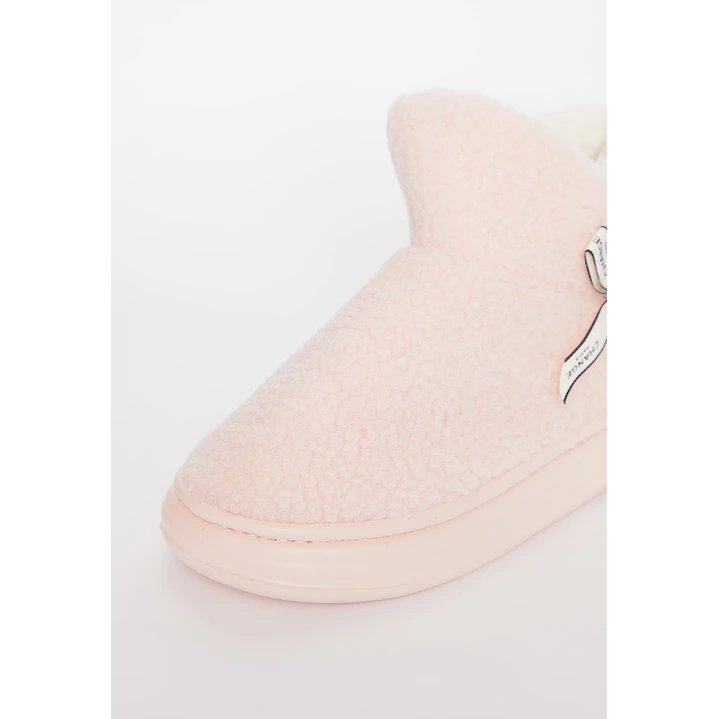 Pantufla Bota Mujer Rosado Familyshop 3