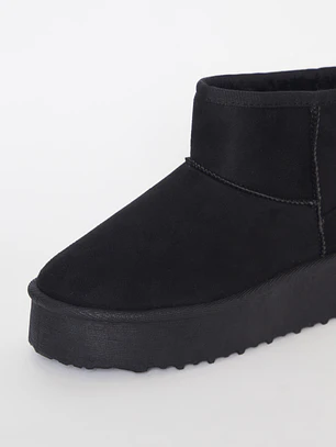 Bota Alta Mujer Negro Familyshop