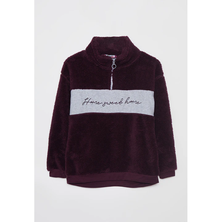 Pijama Peludo Mujer Morado Familyshop 1