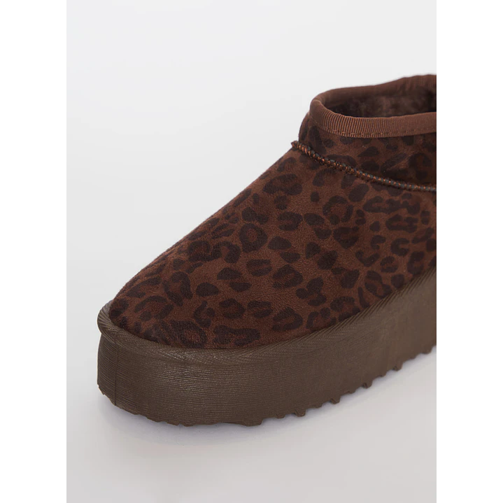 Bota Media Animal Mujer Café Familyshop 3