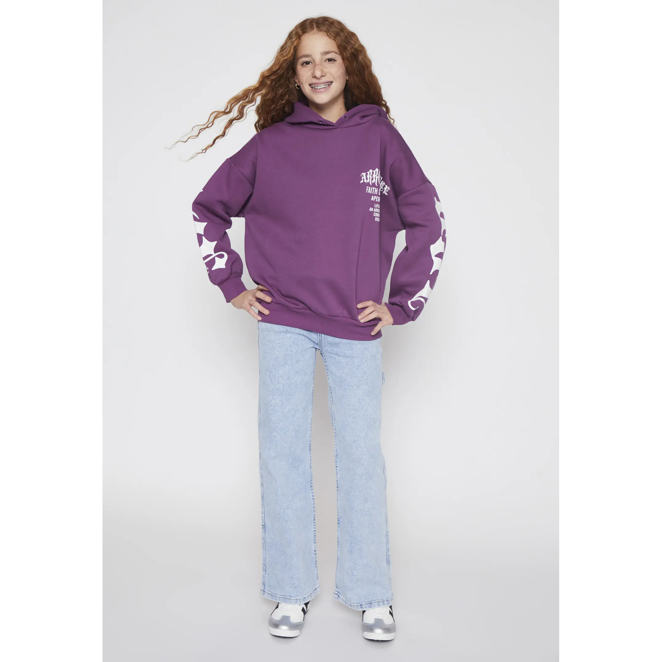 Polerón Gothic Lola Morado Familyshop 4