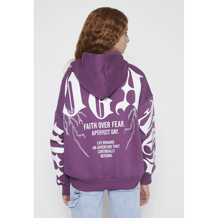 Polerón Gothic Lola Morado Familyshop 2