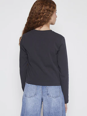 Polera Parche Lola Acero Familyshop