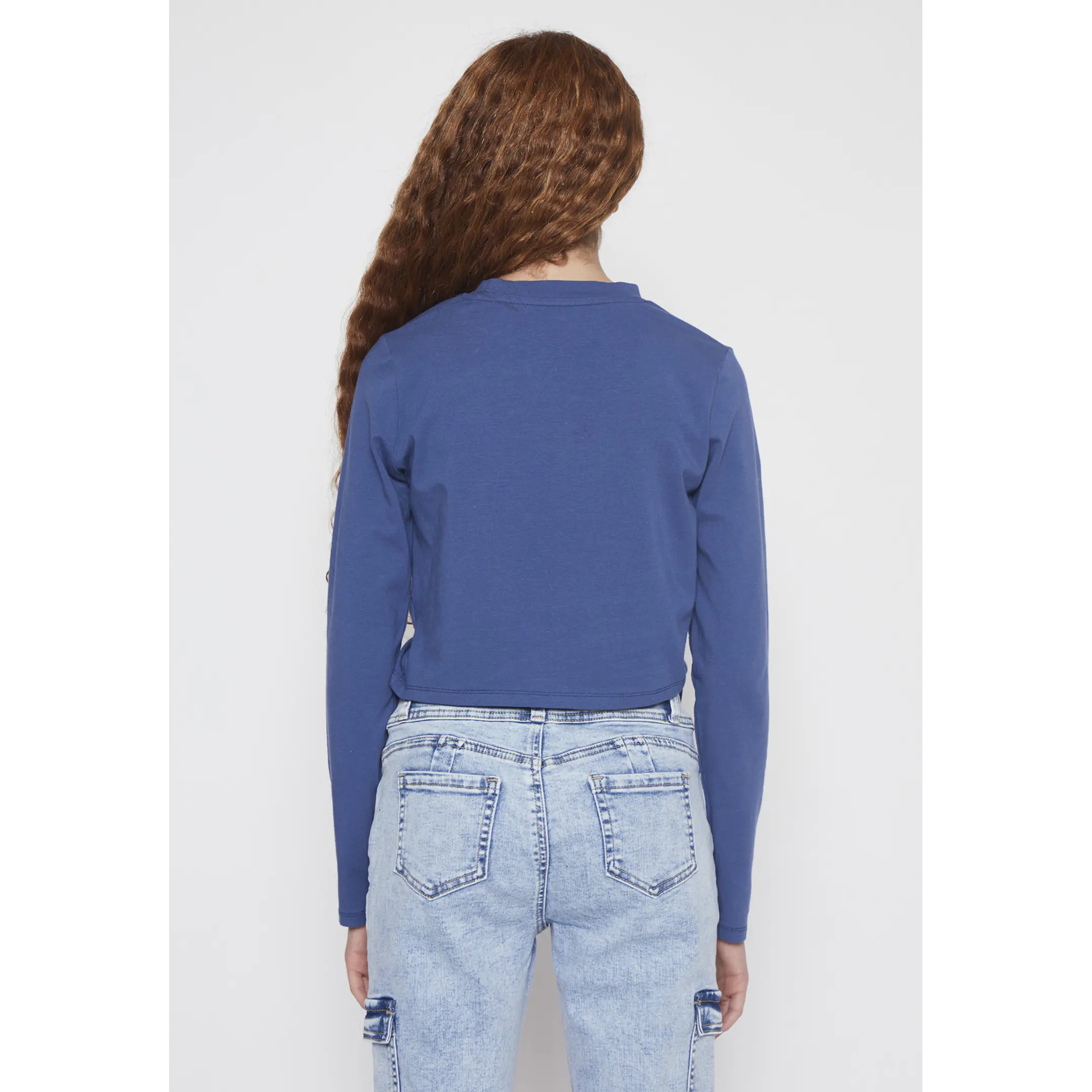 Polera Brillo Lola Azul Familyshop 2