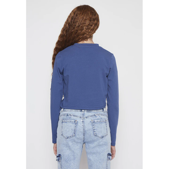 Polera Brillo Lola Azul Familyshop 2