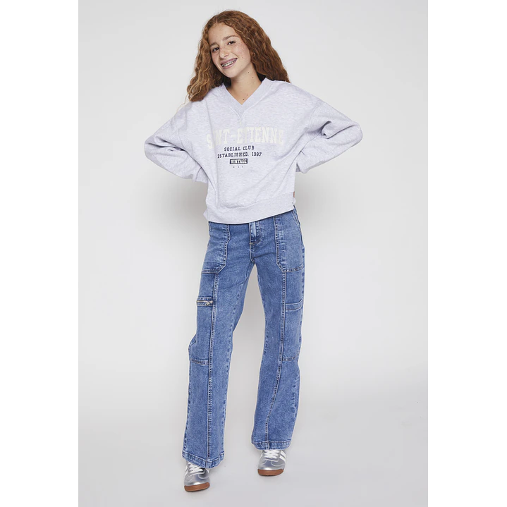 Polerón College Lola Gris Familyshop 4