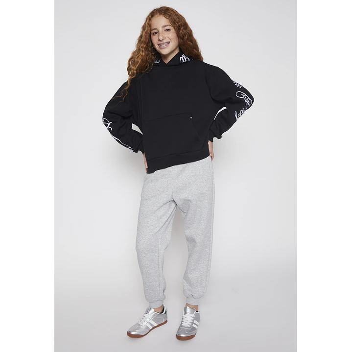 Pantalón Buzo Elasticado Lola Gris Familyshop 4