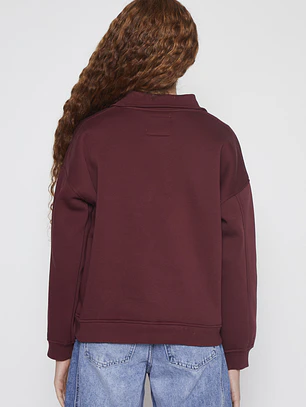 Polerón Varsity Lola Burdeo Familyshop