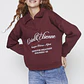 Polerón Varsity Lola Burdeo Familyshop - Miniatura 1