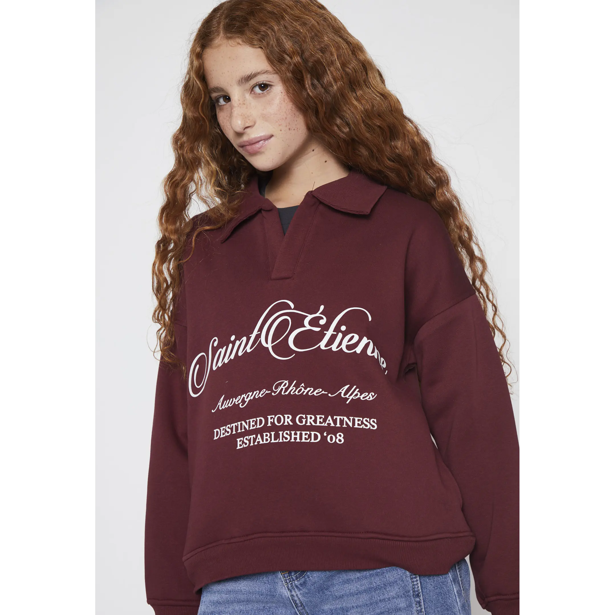 Polerón Varsity Lola Burdeo Familyshop 3