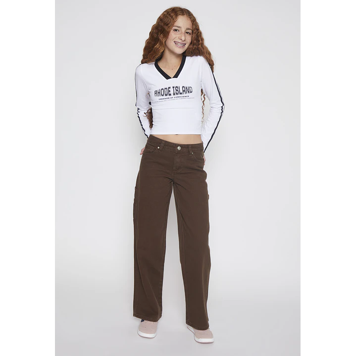 Polera Sport Lola Blanco Familyshop 4