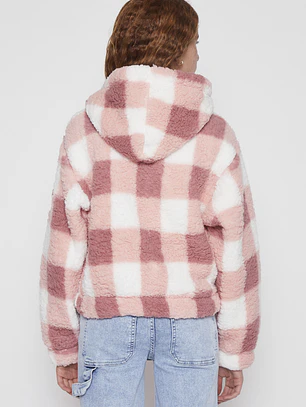 Polar Peludo Flores Lola Rosado Familyshop