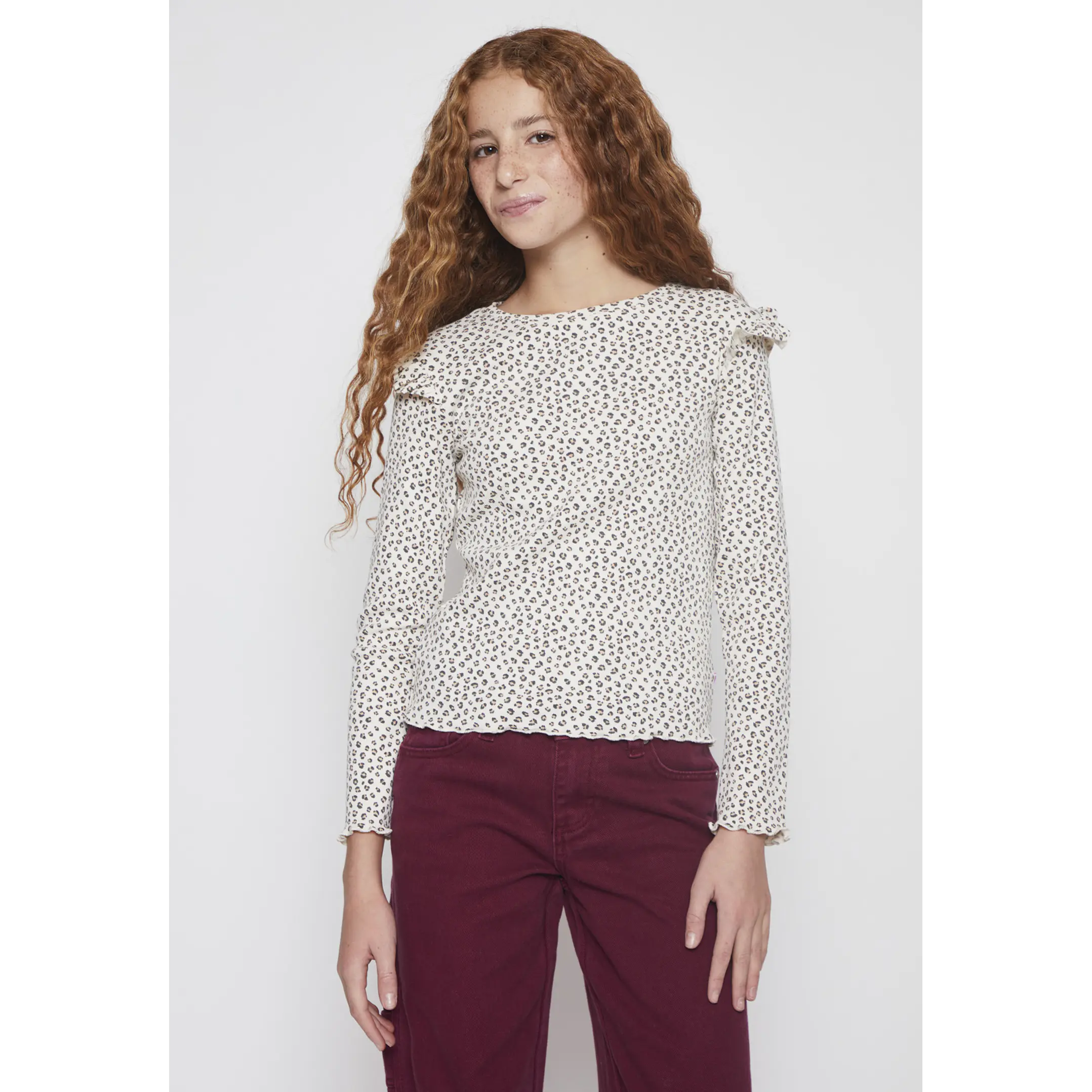 Polera Vuelos Lola Beige Familyshop 1