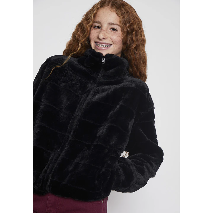 Polar Peludo Piel Lola Negro Familyshop 3