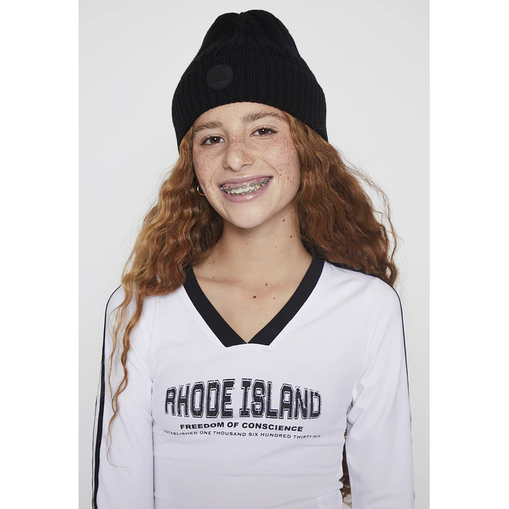 Gorro Trenza Mujer Negro Familyshop 1