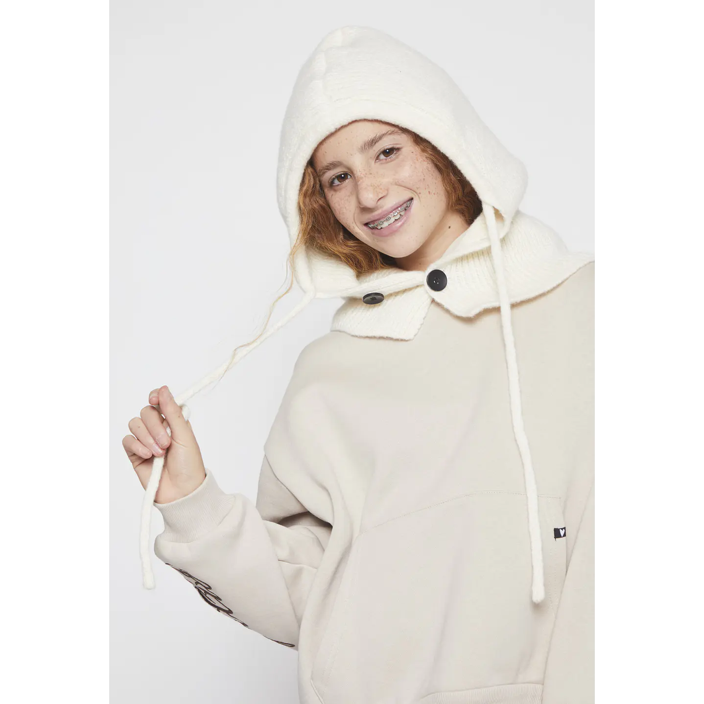 Gorro Balaclava Mujer Crudo Familyshop 1