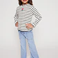 Jeans Wide Leg Tachas Niña Azul Familyshop - Miniatura 3