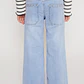 Jeans Wide Leg Tachas Niña Azul Familyshop - Miniatura 2