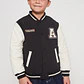 Chaqueta College Sherpa Niño Negro Familyshop - Miniatura 1