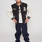 Chaqueta College Sherpa Niño Negro Familyshop - Miniatura 3