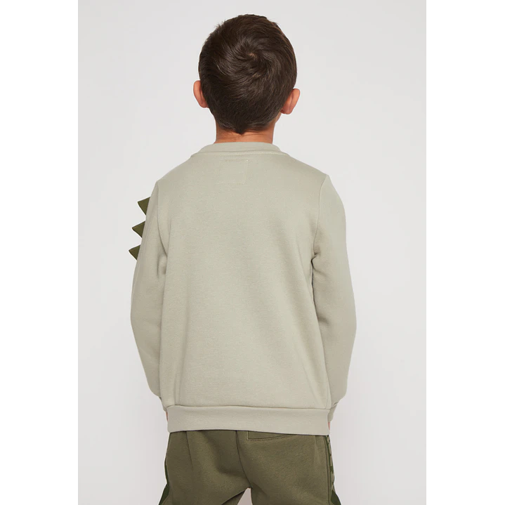Polerón Dino Niño Verde Familyshop 2