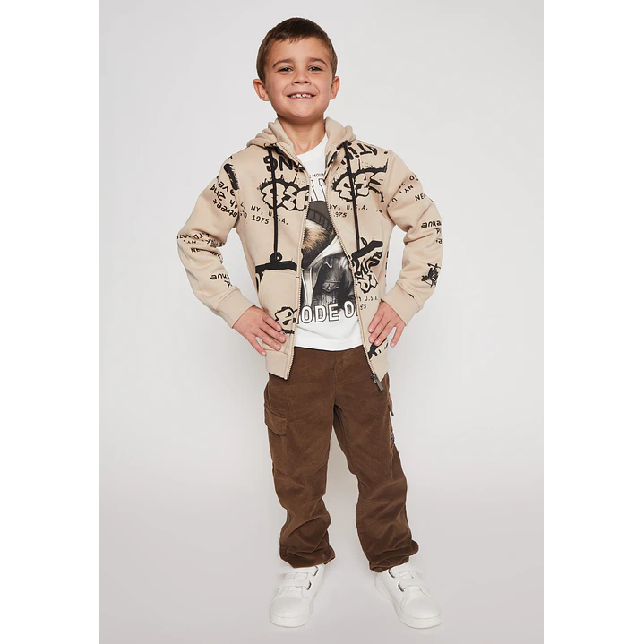 Polerón Urban Niño Beige Familyshop 3