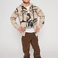 Polerón Urban Niño Beige Familyshop - Miniatura 3